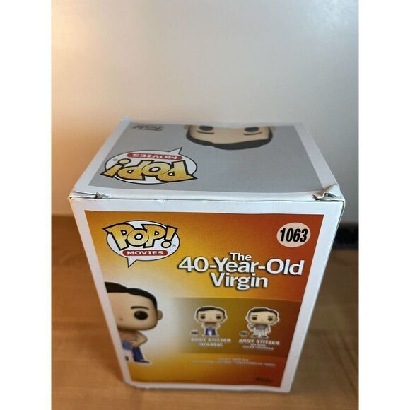 Funko POP! Andy Stitzer (Waxed) #1063 40-Year-Old Virgin Vinyl Figure 2021 - Picture 5 of 8